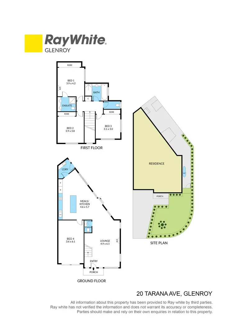 Floorplan of Homely house listing, 20 Tarana Avenue, Glenroy VIC 3046