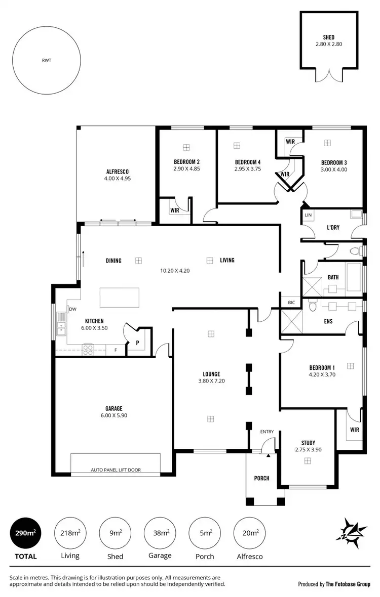 Floorplan of Homely house listing, 16 West Terrace, Callington SA 5254