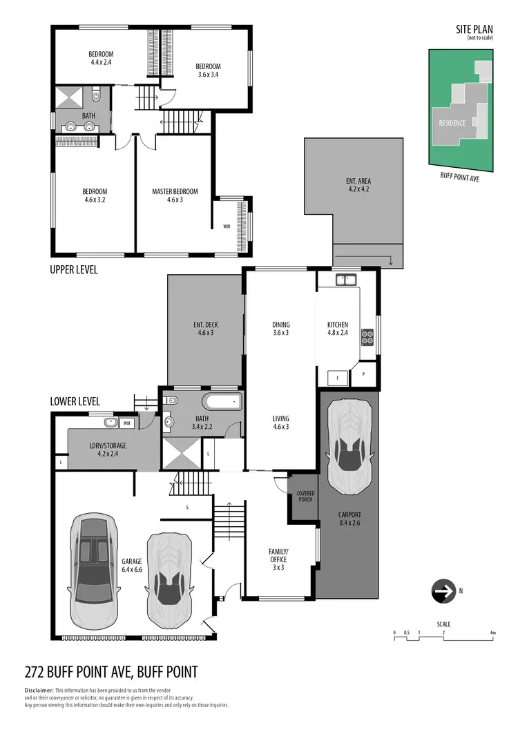 Floorplan of Homely house listing, 272 Buff Point Avenue, Buff Point NSW 2262