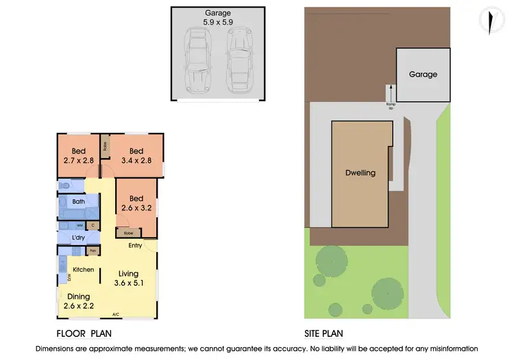 Floorplan of Homely house listing, 8 Shrubby Walk, Croydon South VIC 3136