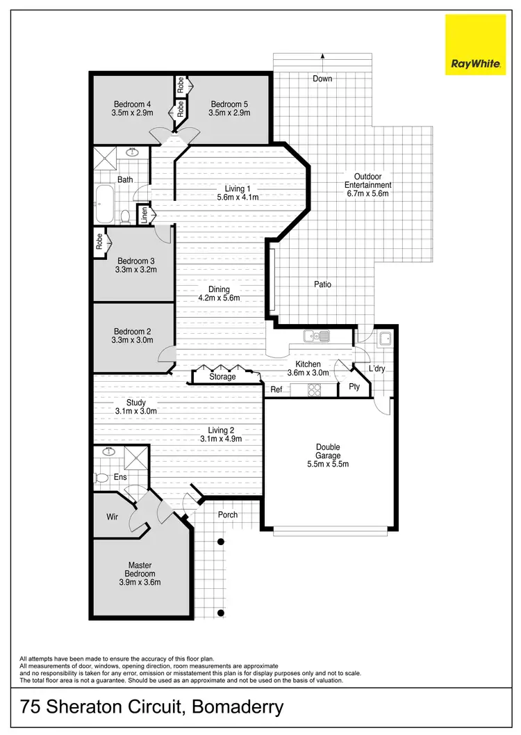 Floorplan of Homely house listing, 75 Sheraton Circuit, Bomaderry NSW 2541