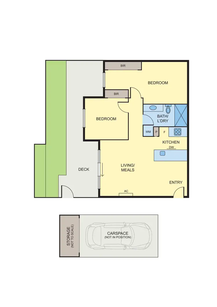 Floorplan of Homely apartment listing, 207/20 Breese Street, Brunswick VIC 3056