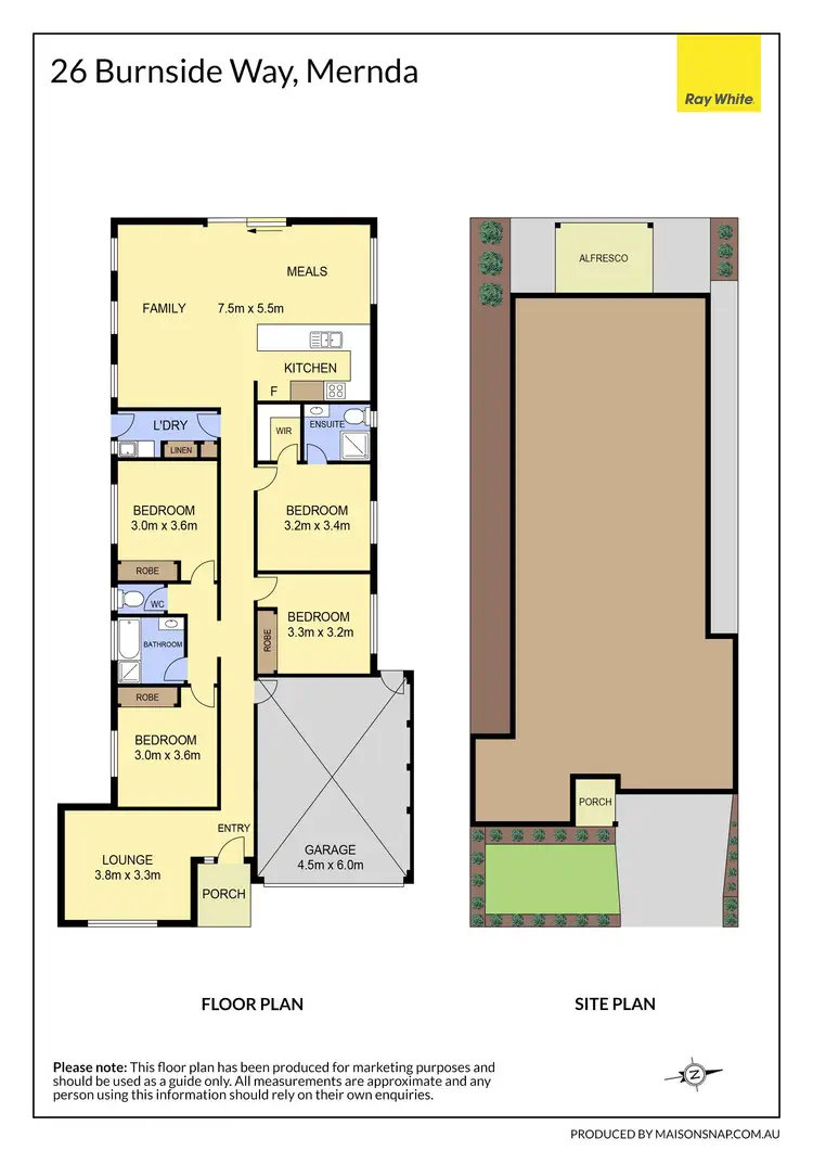 Floorplan of Homely house listing, 26 Burnside Way, Mernda VIC 3754