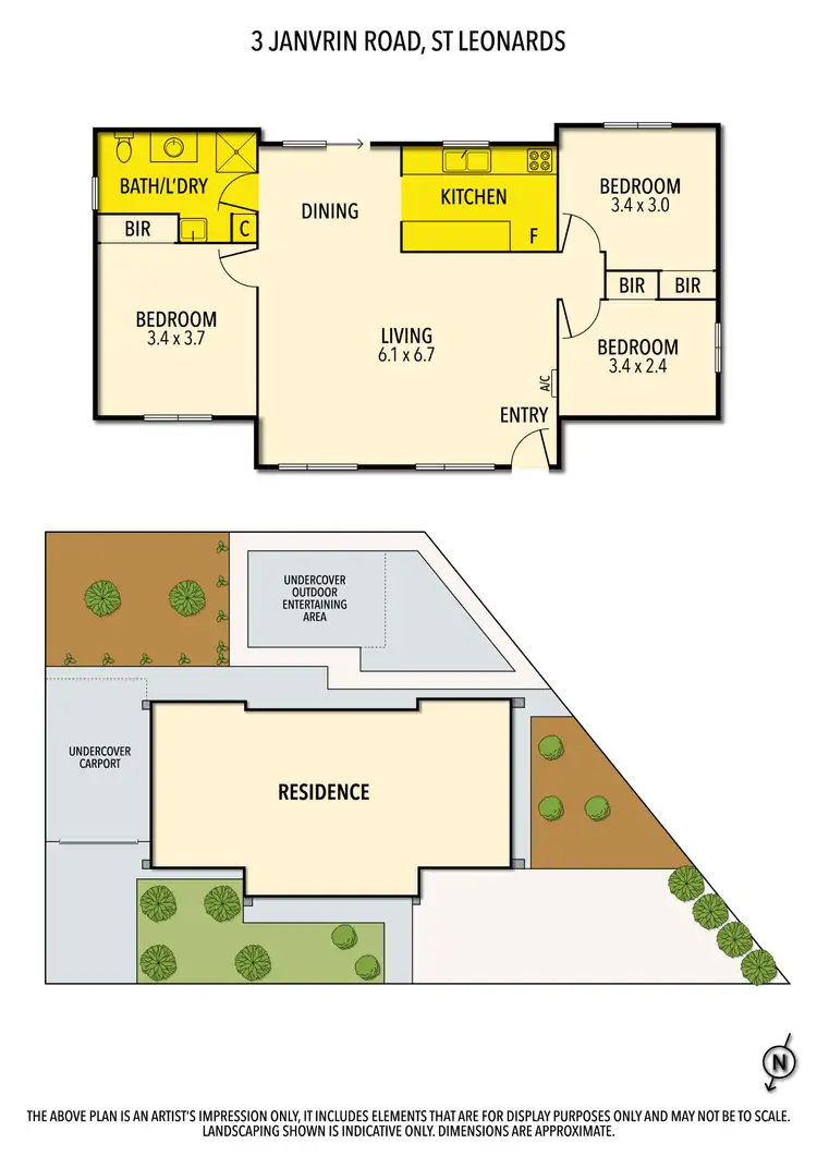 Floorplan of Homely house listing, 3 Janvrin Road, St Leonards VIC 3223