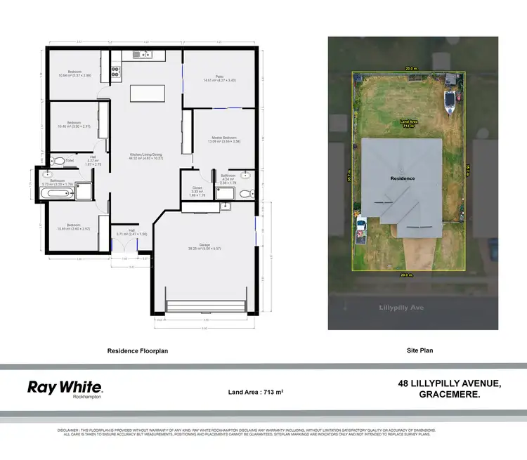 Floorplan of Homely house listing, 48 Lillypilly Avenue, Gracemere QLD 4702