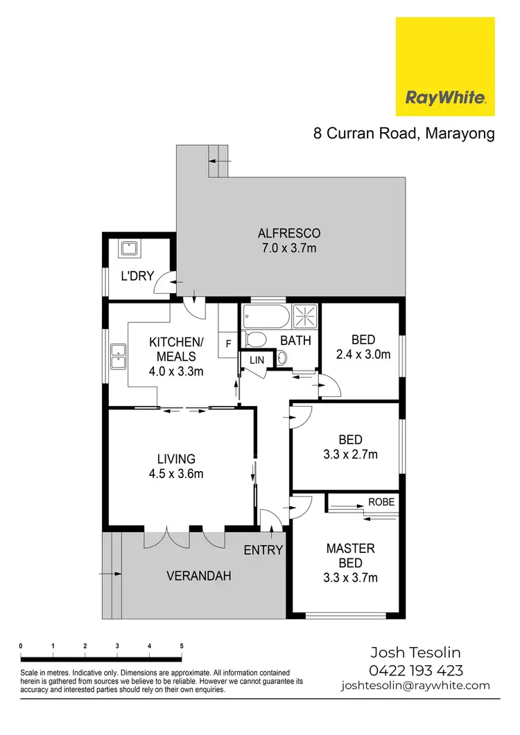 Floorplan of Homely house listing, 8 Curran Road, Marayong NSW 2148