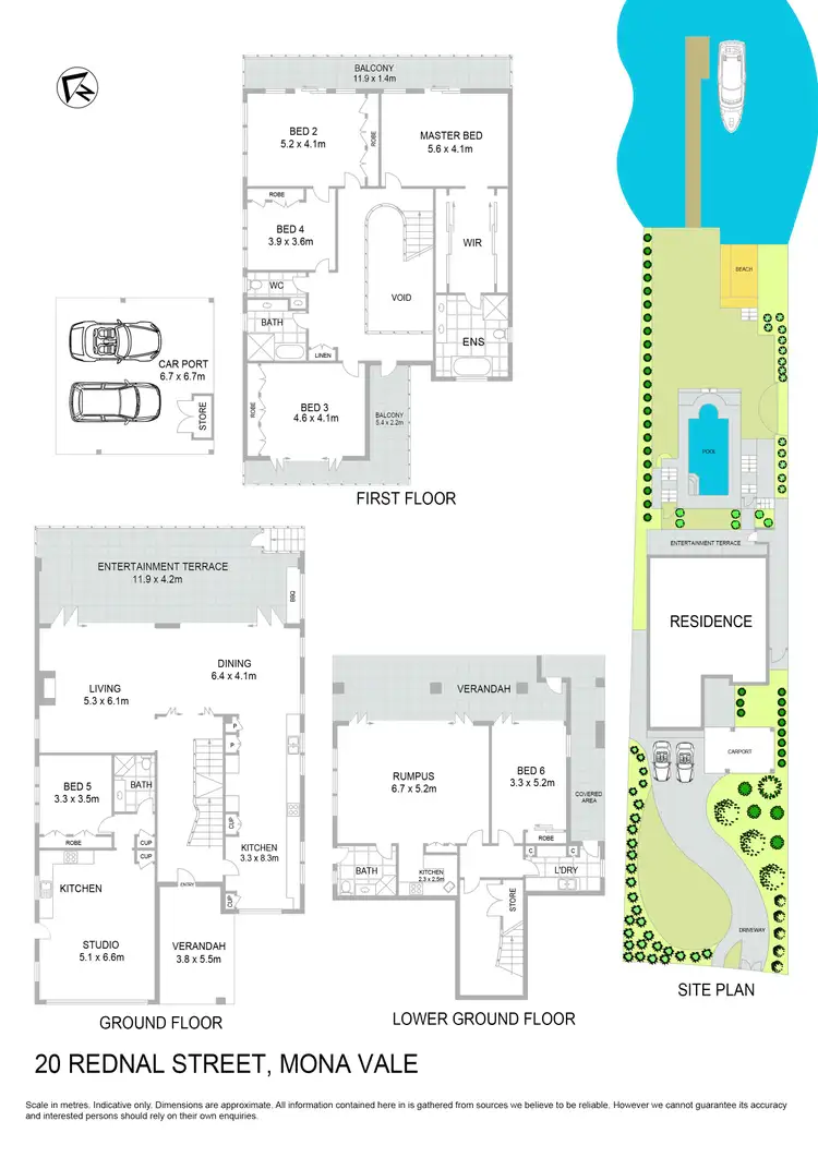 Floorplan of Homely house listing, 20 Rednal Street, Mona Vale NSW 2103