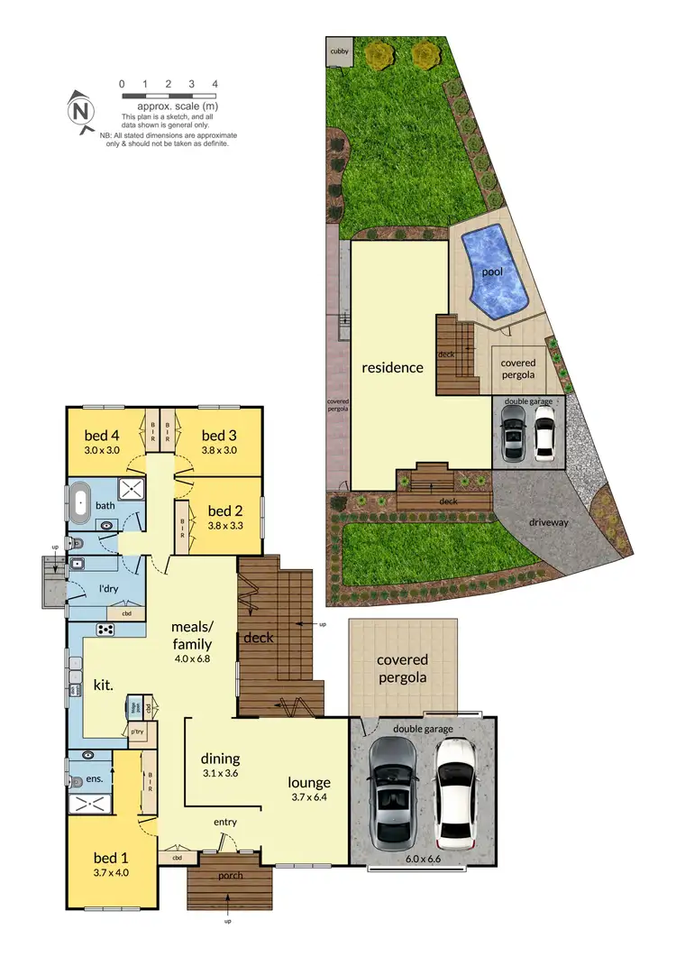 Floorplan of Homely house listing, 25 Grandview Road, Wheelers Hill VIC 3150