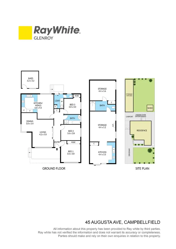 Floorplan of Homely house listing, 45 Augusta Avenue, Campbellfield VIC 3061