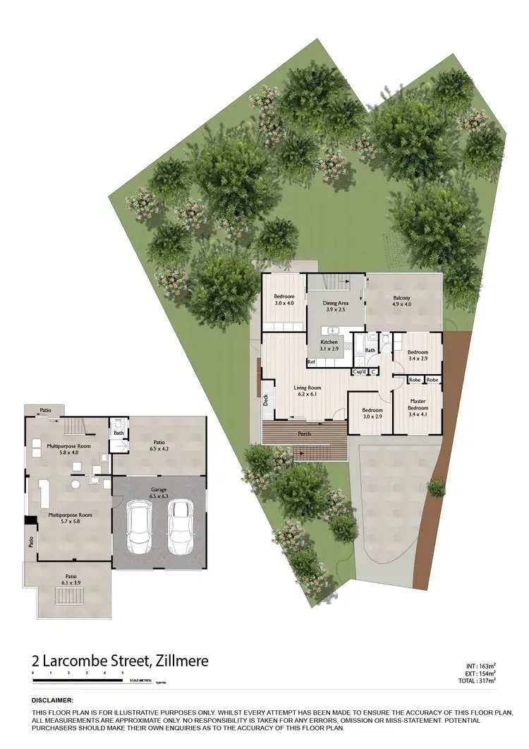 Floorplan of Homely house listing, 2 Larcombe Street, Zillmere QLD 4034