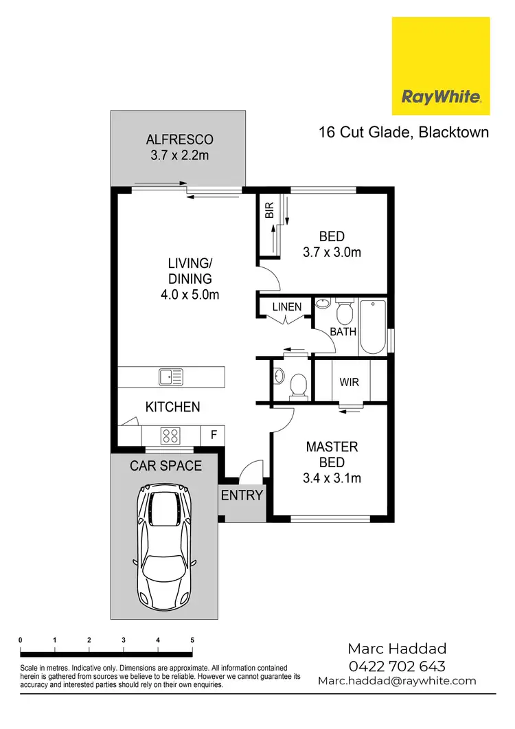 Floorplan of Homely house listing, 16 Cut Glade, Blacktown NSW 2148