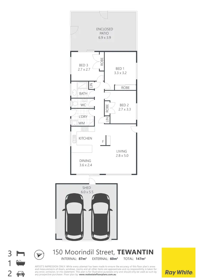 Floorplan of Homely house listing, 150 Moorindil Street, Tewantin QLD 4565
