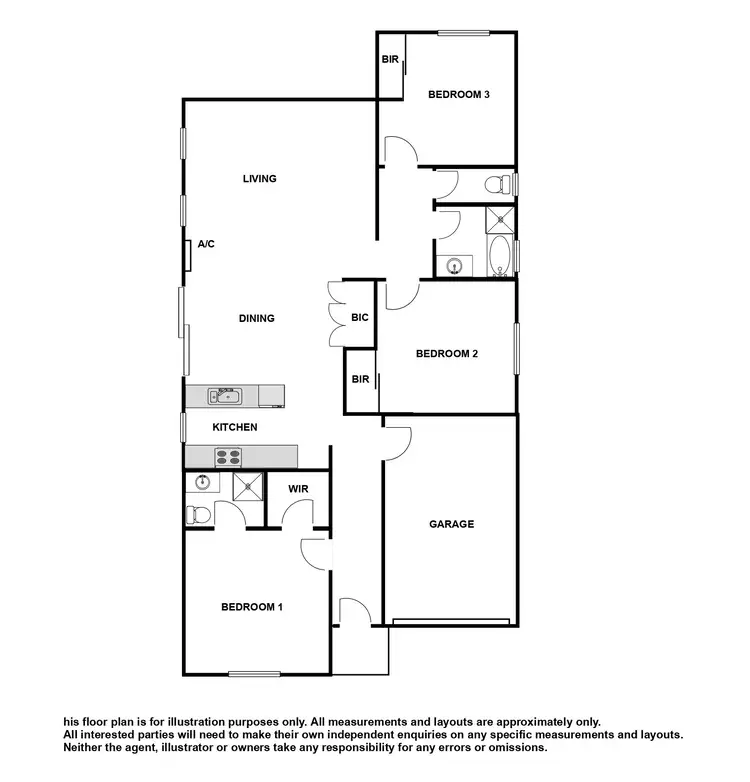 Floorplan of Homely house listing, 16 McDonald Drive, Whyalla Stuart SA 5608