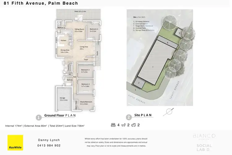 Floorplan of Homely house listing, 81 Fifth Avenue, Palm Beach QLD 4221
