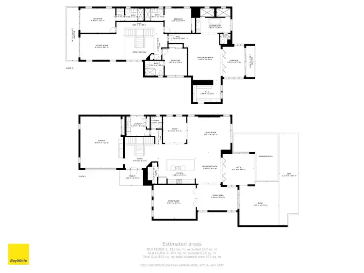 Floorplan of Homely house listing, 6179 Bolsena Circuit, Hope Island QLD 4212