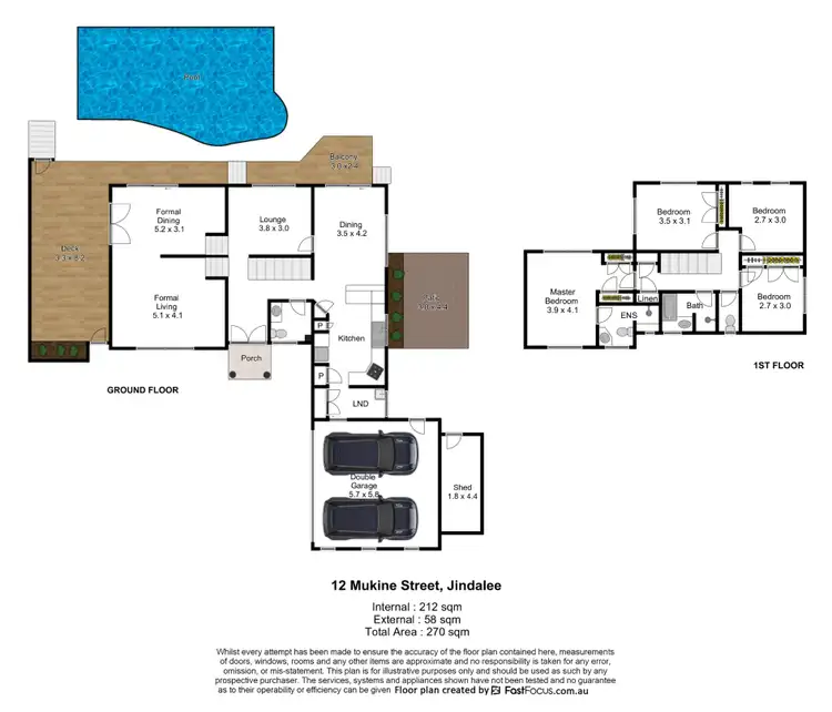 Floorplan of Homely house listing, 12 Mukine Street, Jindalee QLD 4074