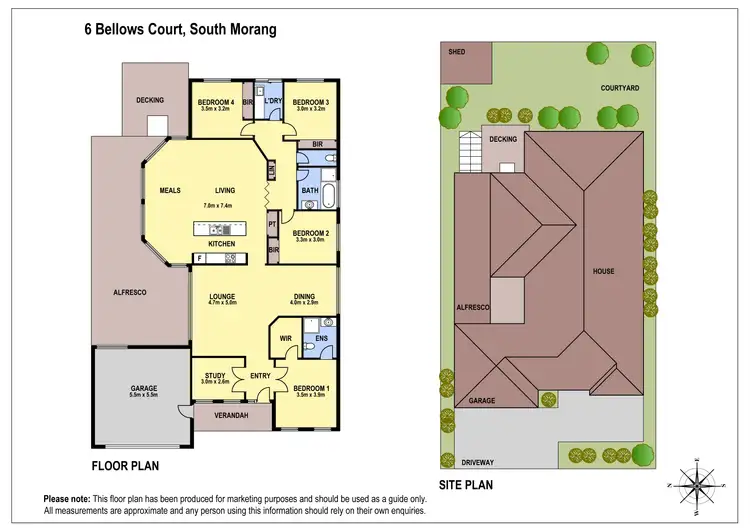 Floorplan of Homely house listing, 6 Bellows Street, South Morang VIC 3752