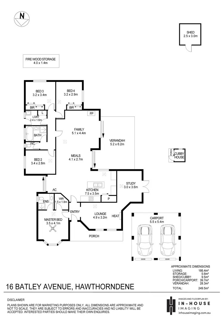 Floorplan of Homely house listing, 3/16 Batley Avenue, Hawthorndene SA 5051