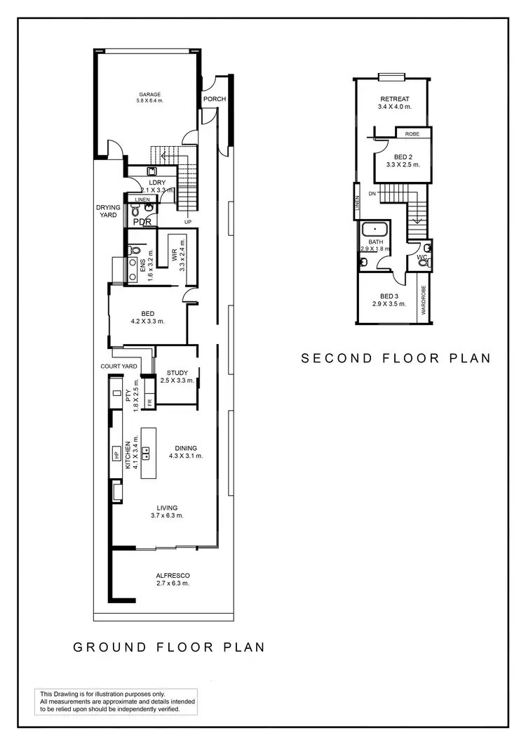 Floorplan of Homely house listing, 37C Webb Street, Henley Beach SA 5022