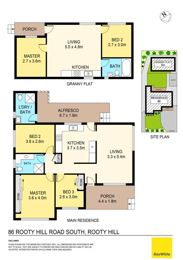 Floorplan of Homely house listing, 86 Rooty Hill Road South, Rooty Hill NSW 2766