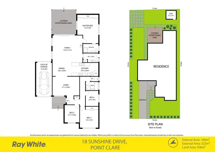 Floorplan of Homely house listing, 18 Sunshine Drive, Point Clare NSW 2250