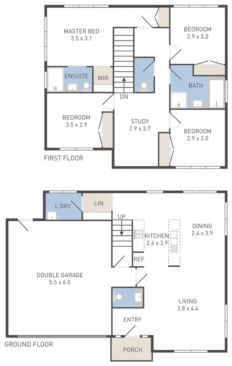 Floorplan of Homely house listing, 18 Aylesbury Terrace, Werribee VIC 3030