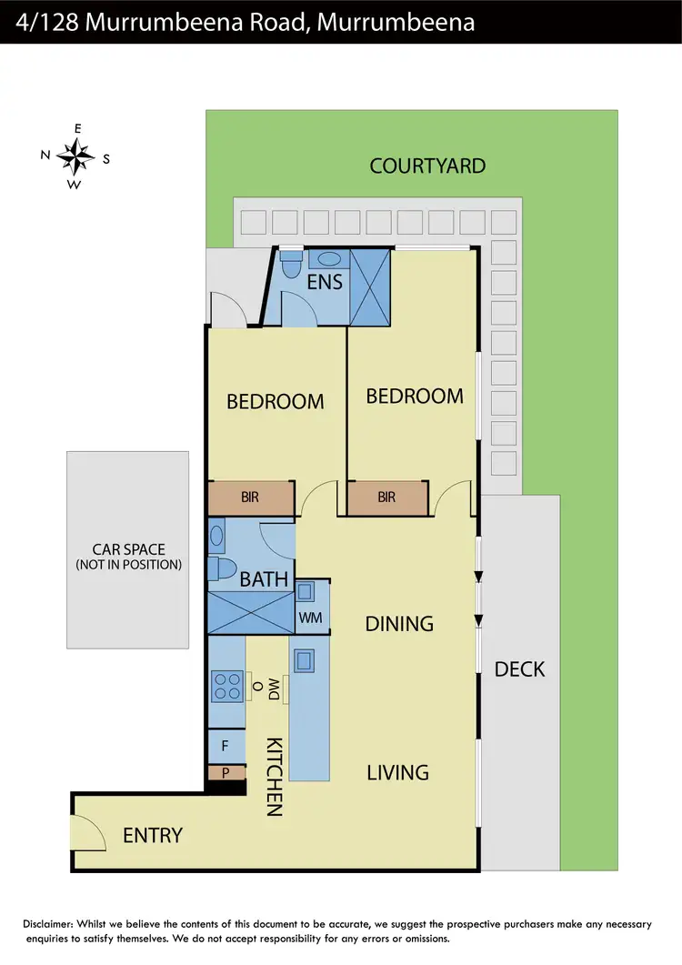 Floorplan of Homely apartment listing, 4/128 Murrumbeena Road, Murrumbeena VIC 3163