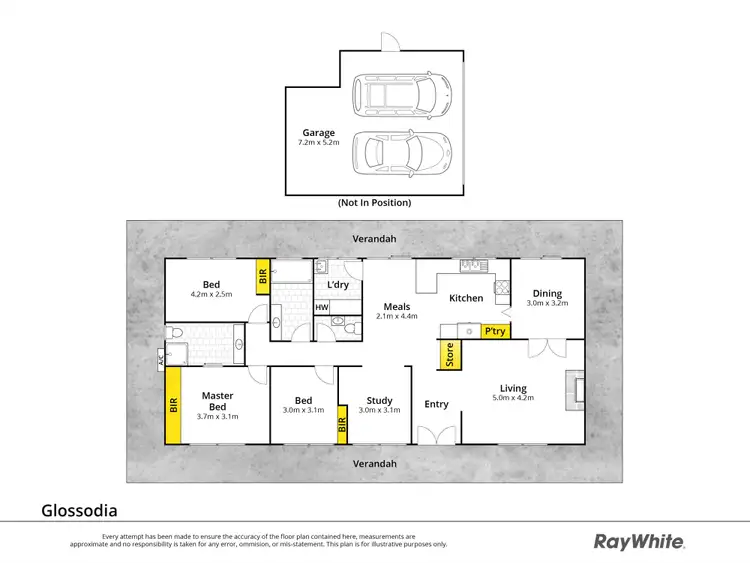 Floorplan of Homely house listing, 152 Mitchell Drive, Glossodia NSW 2756