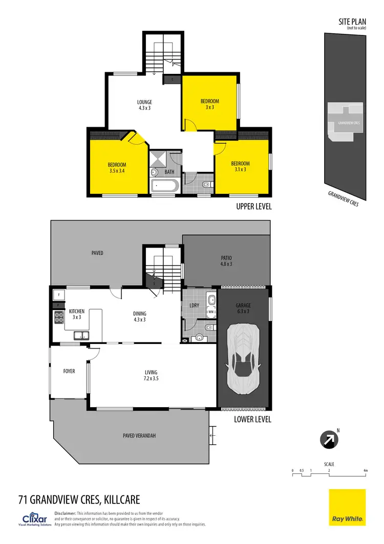 Floorplan of Homely house listing, 71 Grandview Crescent, Killcare NSW 2257