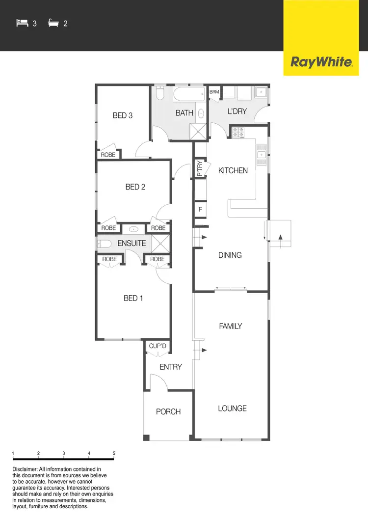 Floorplan of Homely house listing, 48 Mortlock Circuit, Kaleen ACT 2617