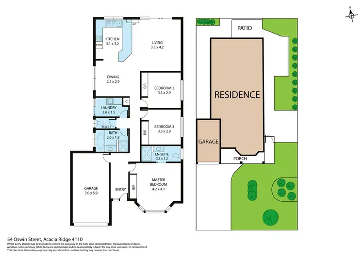 Floorplan of Homely house listing, 54 Oswin Street, Acacia Ridge QLD 4110