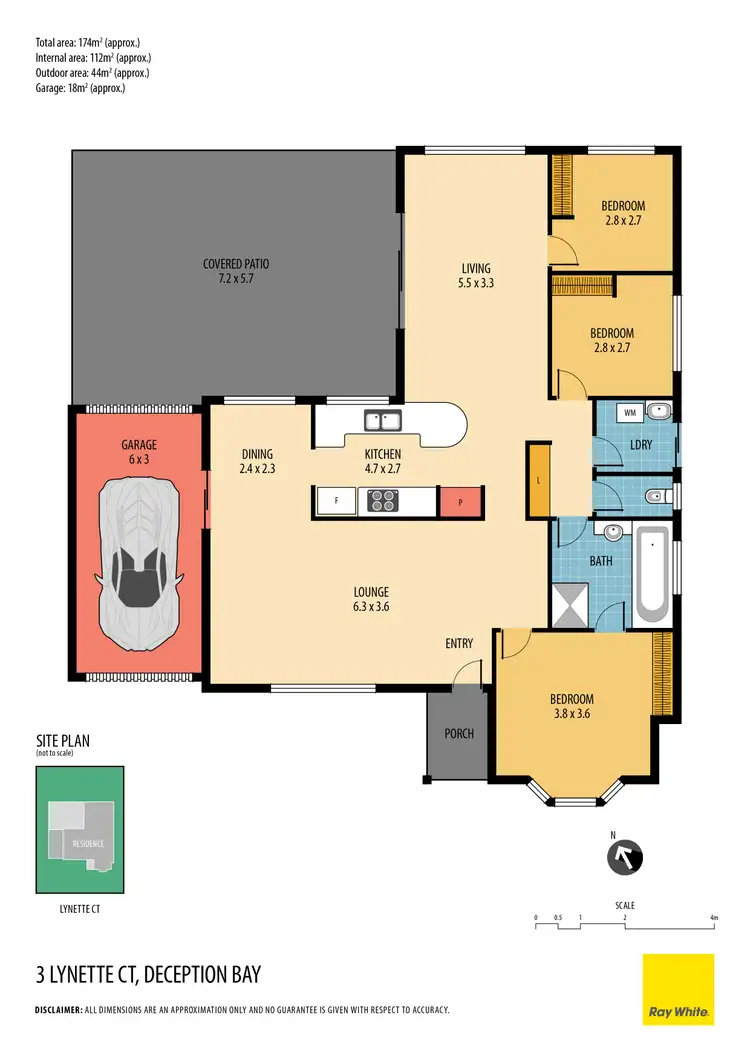 Floorplan of Homely house listing, 3 Lynette Court, Deception Bay QLD 4508