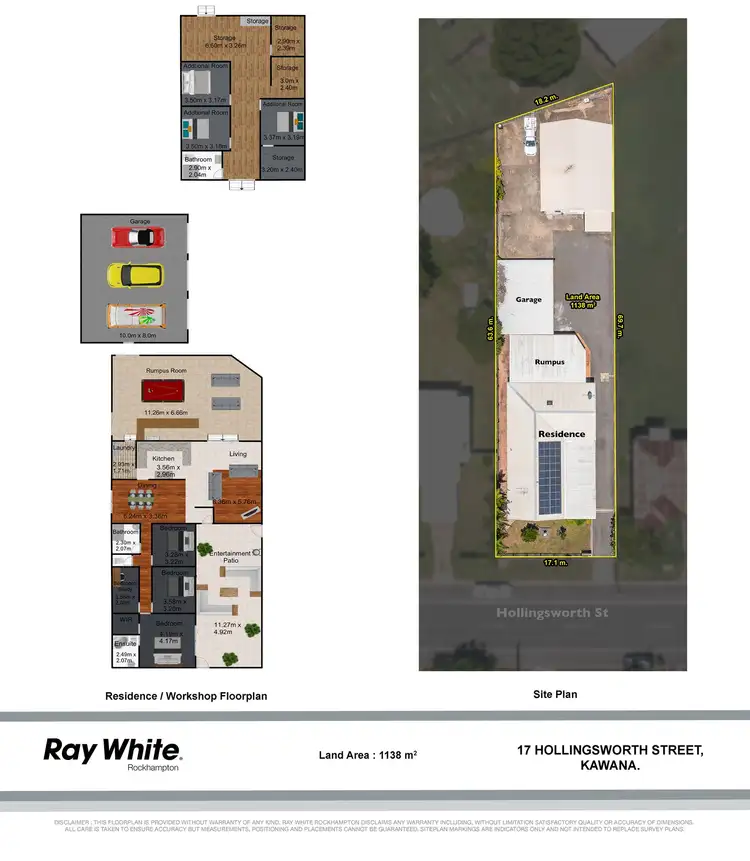 Floorplan of Homely house listing, 17 Hollingsworth Street, Kawana QLD 4701