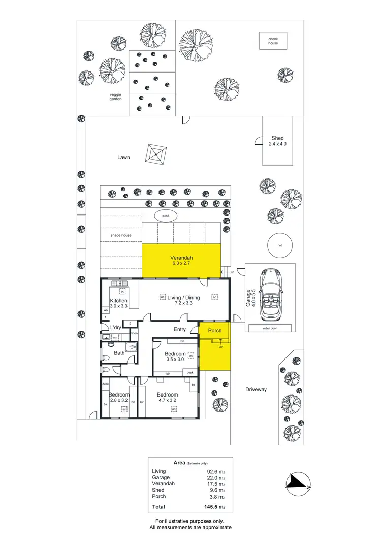 Floorplan of Homely house listing, 52 Eliza Place, Panorama SA 5041
