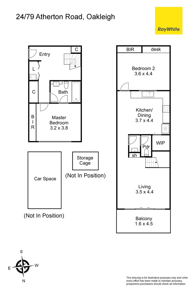 Floorplan of Homely apartment listing, 24/79 Atherton Road, Oakleigh VIC 3166