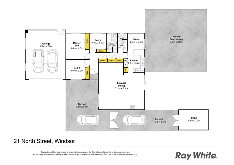Floorplan of Homely house listing, 21 North Street, Windsor NSW 2756