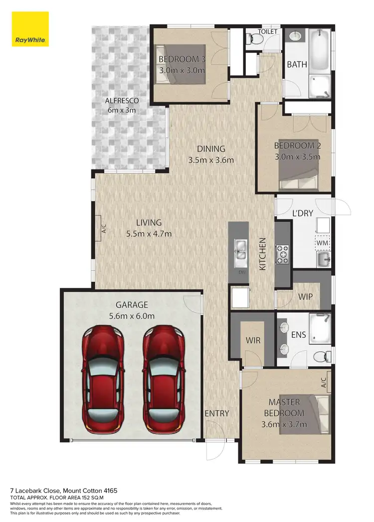 Floorplan of Homely house listing, 7 Lacebark Close, Mount Cotton QLD 4165
