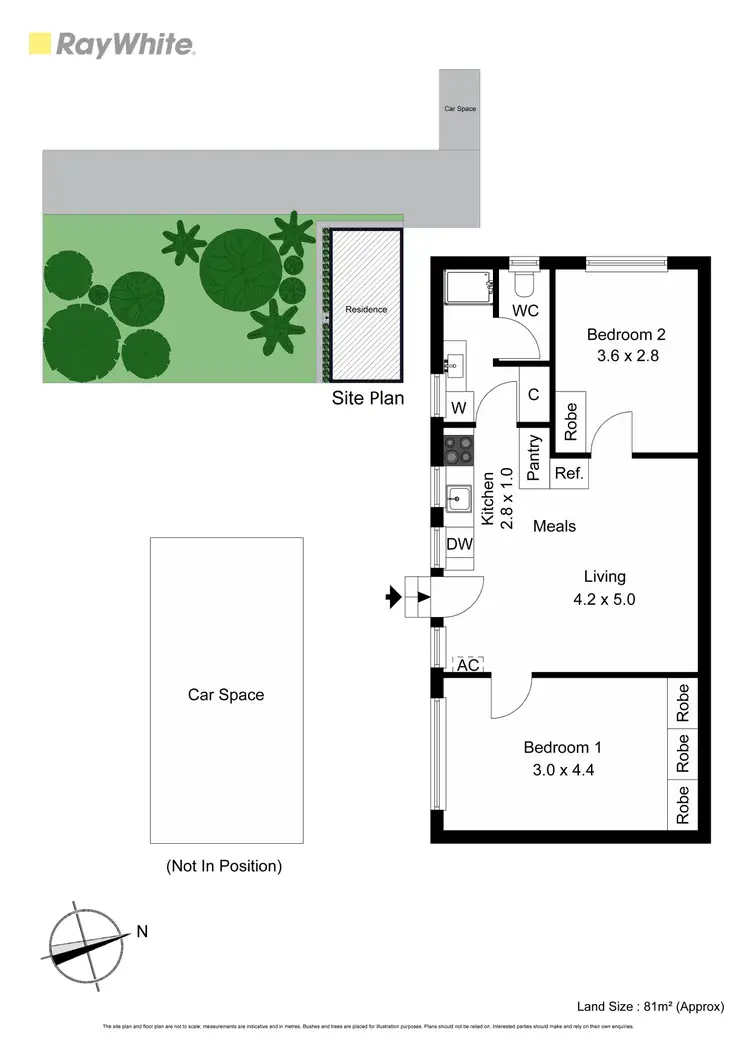 Floorplan of Homely unit listing, 2/1-3 Skye Road, Frankston VIC 3199