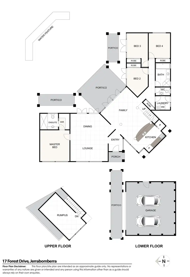 Floorplan of Homely house listing, 17 Forest Drive, Jerrabomberra NSW 2619