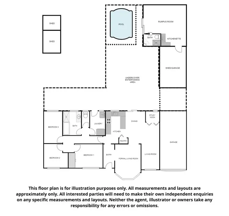 Floorplan of Homely house listing, 6 Brook Street, Stirling North SA 5710