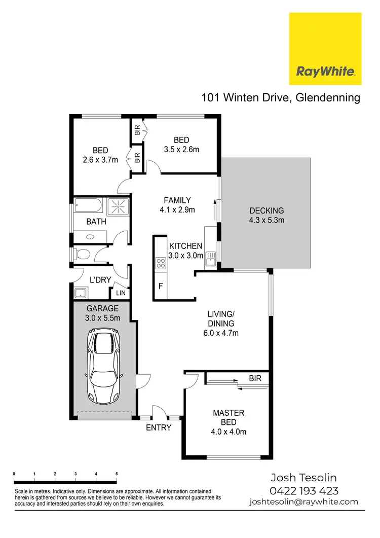 Floorplan of Homely house listing, 101 Winten Drive, Glendenning NSW 2761