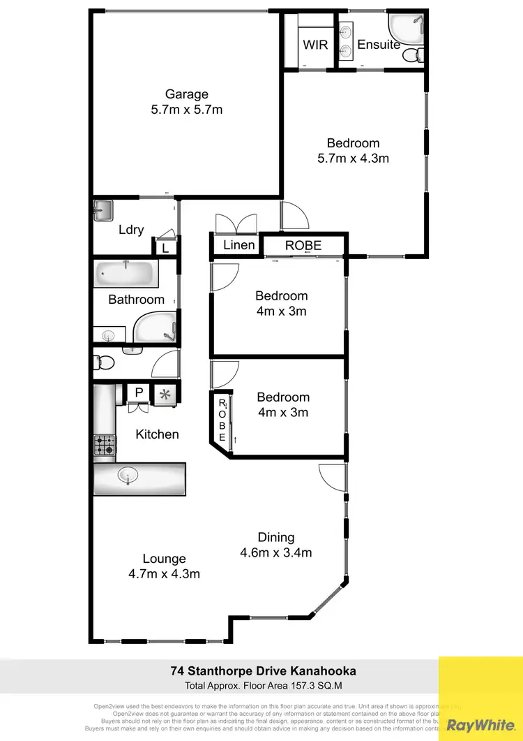 Floorplan of Homely house listing, 74 Stanthorpe Drive, Kanahooka NSW 2530