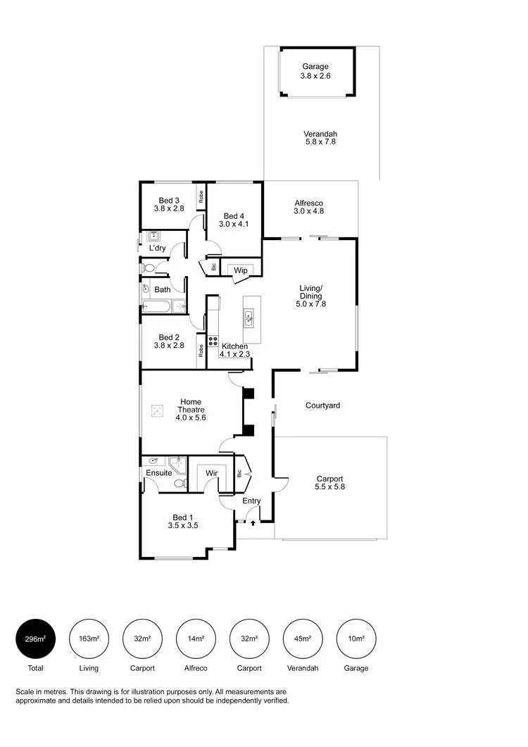 Floorplan of Homely house listing, 3 Coach Road, Salisbury Downs SA 5108