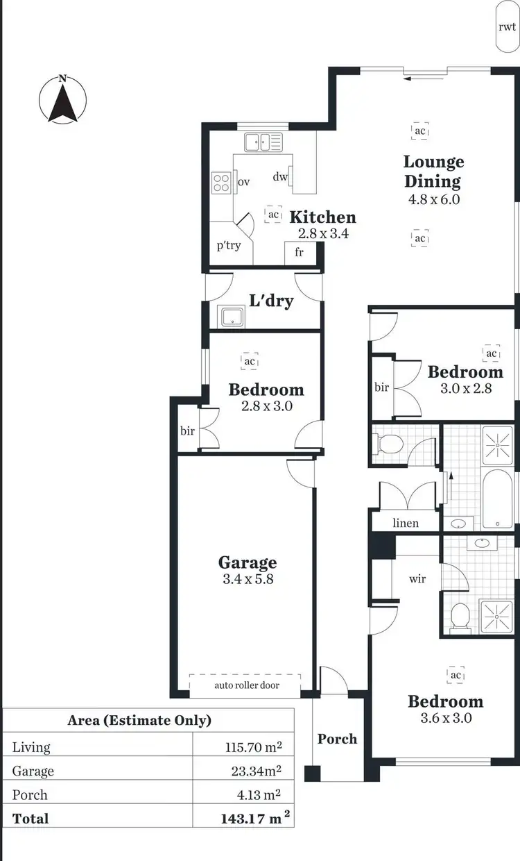 Floorplan of Homely house listing, 35 Wandilla Street, Largs North SA 5016