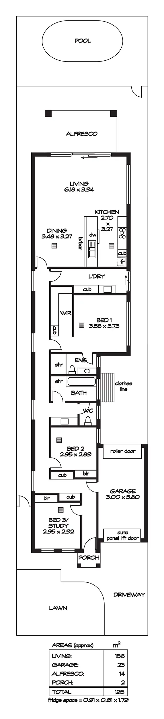 Floorplan of Homely house listing, 13 Hancock Avenue, Campbelltown SA 5074