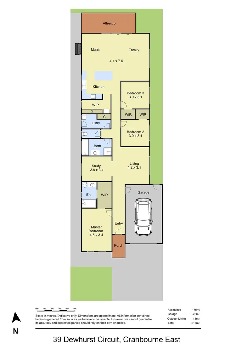 Floorplan of Homely house listing, 39 Dewhurst Circuit, Cranbourne East VIC 3977