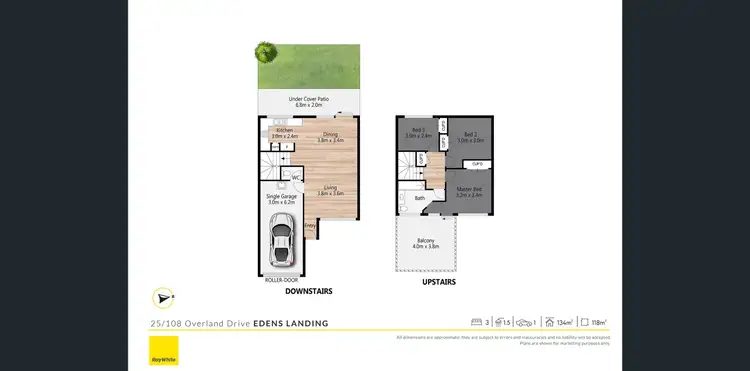 Floorplan of Homely house listing, 48/108 Overland Drive, Edens Landing QLD 4207