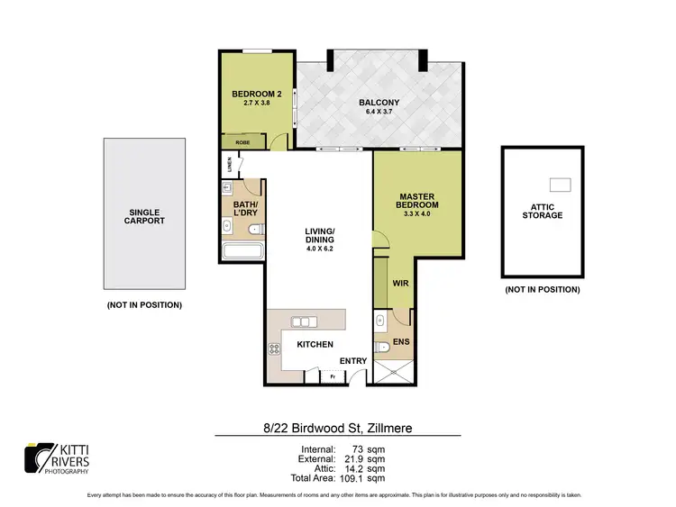 Floorplan of Homely unit listing, 8/22 Birdwood Street, Zillmere QLD 4034