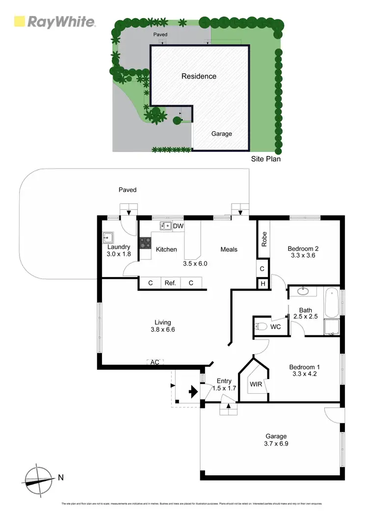 Floorplan of Homely unit listing, 4/29 Heatherhill Road, Frankston VIC 3199