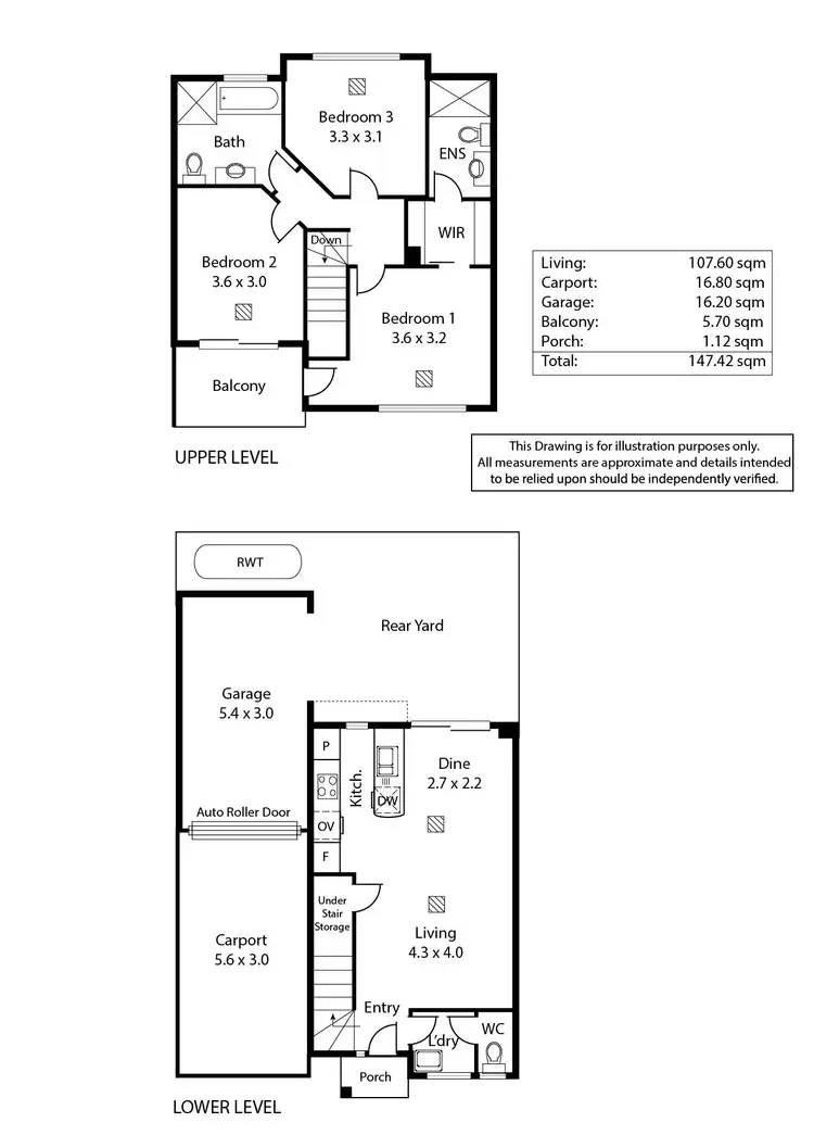 Floorplan of Homely house listing, 3/1 Pitt Street, Paradise SA 5075